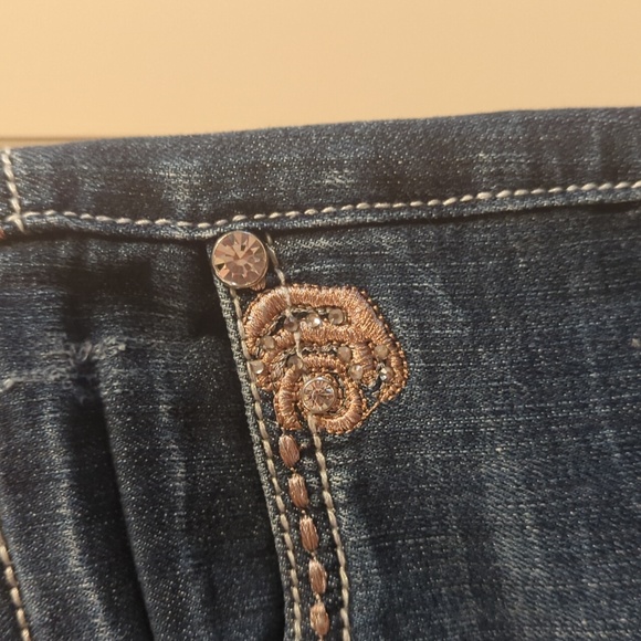 LA idol Bootcut Western jeans Size 7 - Picture 3 of 7